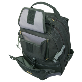 Custom Leathercraft 1134 Tool Backpack, 48-Pocket