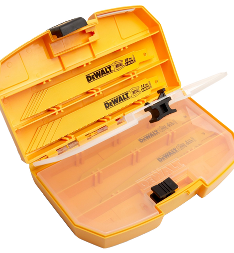 DEWALT DW4890 15 Piece Reciprocating Saw Blade Tough Case Set Tools